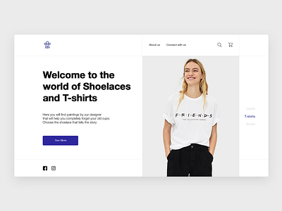 Nair • Nairi (Redesign Concept) design ecommerce shop landing landing page minimal ui ui ux web design white