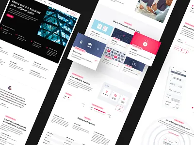 Trustology – Website clean homepage photography pink product shot saas tech together ui ui ux ux web web design white