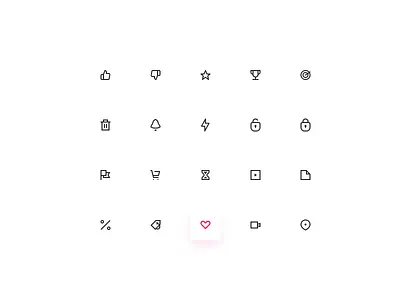 ICON SET 2 app branding icon icons set settings ui vector