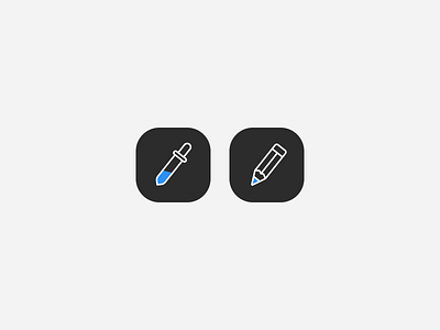 Icons app application bold clean design color picker desktop desktop application desktop tool figma figma icon icon icon design icon set iconography interfacedesign lines pencil tool tool tool icon vector