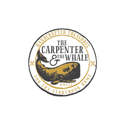 Carpenter branding design logo vector