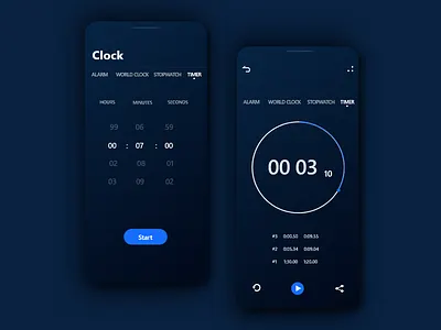 IOS TIMER adobe xd brand design branding daily 100 challenge design figma icon illustration trending ux