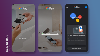 DailyUI #001 - Sign Up app dailyui 001 dailyuichallenge google google pay sign up