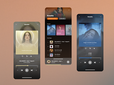 DailyUI#9 Music Player app daily 100 challenge design music music app music player music player ui musicapp player player ui ui