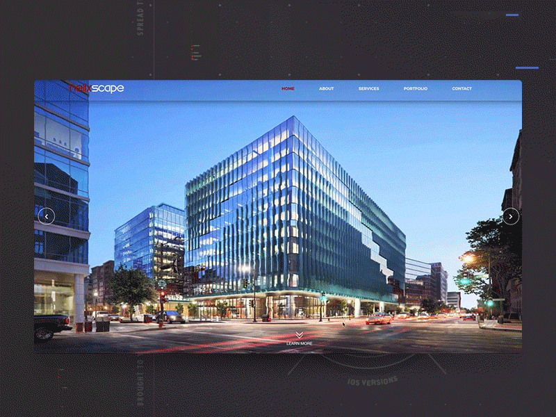 Helixscape Architectural Visualization - Web Interaction development frontend html5 interaction interactive javascript responsive ui ux visualization web design