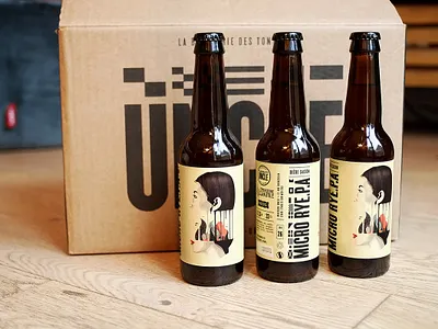 Brasserie Uncle illustration illustration art vector