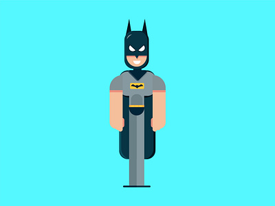 I Am Batman ! batman cartoon cartoon character cartoon design cartoon illustration cartooning cartoons character character design characterdesign characters design art flat design flat design flat illustration illustraion illustration illustration art illustrations illustrator