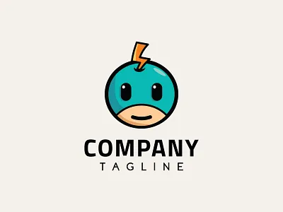 electric roboto logo business character cute design electric element future graphic icon illustration isolated logo machine robot science sign symbol technology vector web