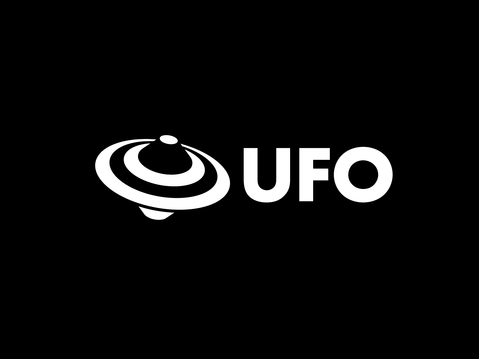 UFO Logo Design (Unused) by Mihai Dolganiuc on Dribbble