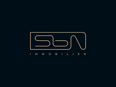 SBN Monogram branding design identity immobilier logo mark monogram sbn sbn