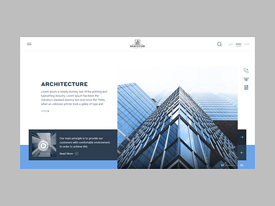 architect architect design homepage modern design ui ui design ux ux ui uxdesign web web design webdesign