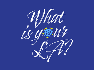 What is your LA? branding design film film festival logo los angeles movie vector