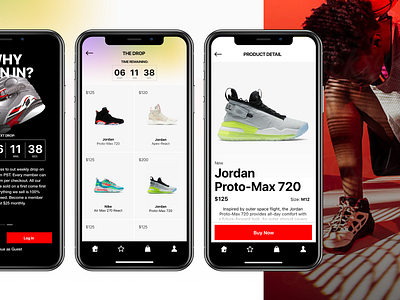 Sneaker Selling App app design mobile app mobile app design mobile ui ui ux ux design visual design