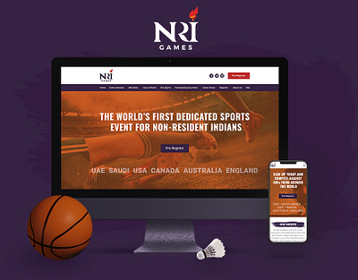 NRI Games web design&development ui ux design webdevelopment website design