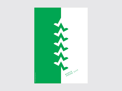 Madrid Person City city design flat madrid minimal mykolakovalenkostudio poster vector