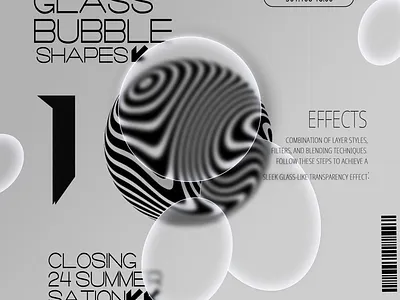 GLASS BUBBLE SHAPES 3d ai animation blender branding design graphic design graphic designer illustration logo motion graphics photoshop typography ui ux vector
