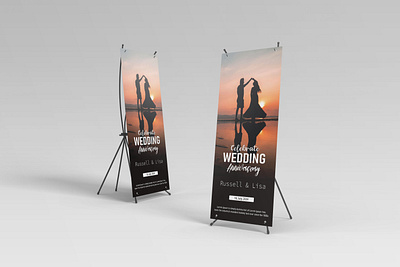 Wedding x banner 3d bannerdesign branding custom wedding x stand banner design elegant wedding banner floral wedding banner floral wedding sign graphic design logo luxury wedding entrance sign modern minimalist wedding banner personalized wedding sign royal wedding aesthetic ui wedding display wedding welcome banner