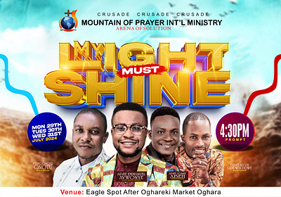 MFM Crusade Design branding church flyer graphic design