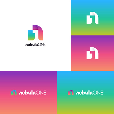 Nebula ONE logo branding design graphic design logo typography vector