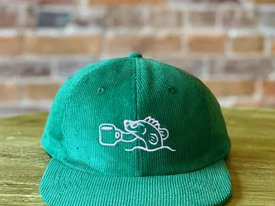 Little Amps Fish Hat apparel coffee illustration
