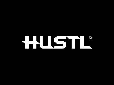 Hustl - Wordmark Design apparel design apparel logo brand brand identity branding emblem hustl hustle logo design logo mark logotype mark design modern modernism wordmark