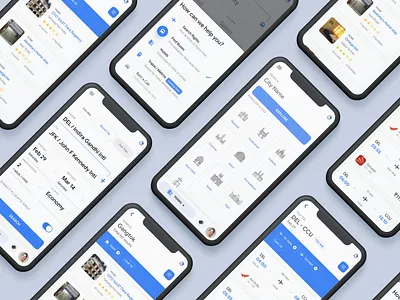 Noibibo - Search Flights, Buses and Hotels angular ionic mobile app design mobile ui