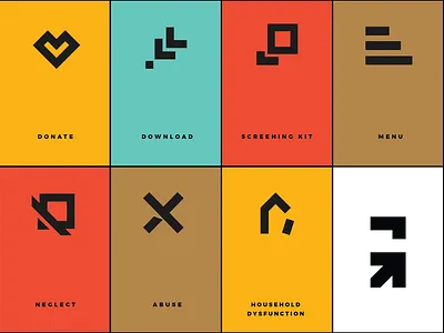 Grounded Icons 3 brand design brand designer branding design graphic design icon icon design icon designer icondesign iconography icons minimal nonprofit