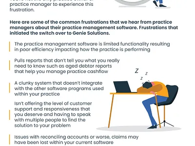 Genie Infographic branding design flat icon illustration infographic infographic design infographics logo minimal typography ux