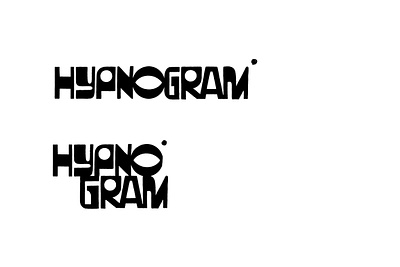 Hypnogram logo sketch calligraphy customtype hypnogram lettering logo logotype typemate typography wordmark