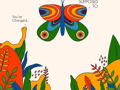 HippieButterfly adobe illustrator arizona brand identity branding color design digital illustration graphicdesign illustration vector