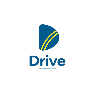 Drive car drive logo logo design logodesign ride share rideshare