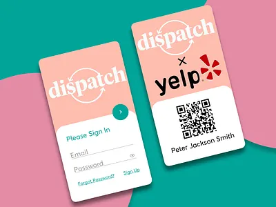 Dispatch Membership branding design figma membership mobile ux