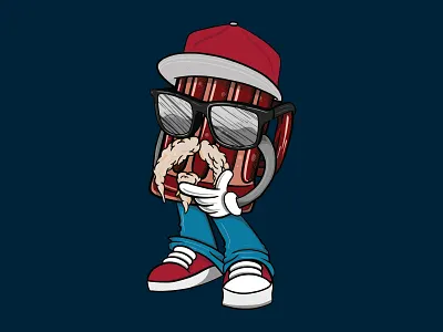 Mug Life Sud Bud beer art design illustration illustrator photoshop procreate