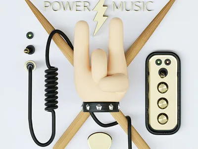 RockTime 3d 3dprint art direction c4d character character design cienema 4d illustration octanerender rock