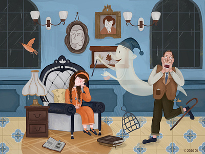 Naughty elf art children childrens book childrens illustration cute art illustration illustration art illustrations original art