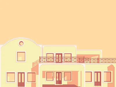 Warm Tones Mexican Architecture adobe adobeillustration adobeillustrator architecture art colourpalette colourscheme design exteriordesign flat flatdesign flatillustration housedesign houseillustration illustration illustrator iridescent mexicanarchitecture vector yellowandorange