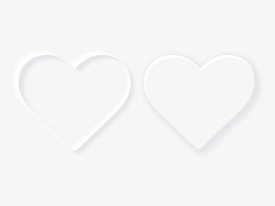 Like Unlike Neomorphism bookmark favorite favorites heart heart logo hearts icon icon design like like button negative space neomorphic neomorphic icon neomorphic icons neomorphism save shadow shadows ui design unlike