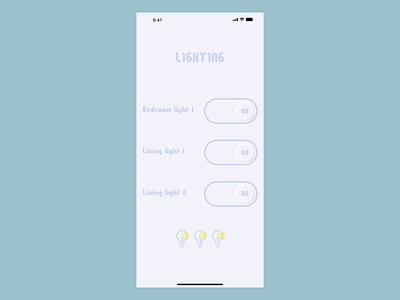 DAILY UI CHALLENGE - DAY 3 (ON & OFF) animation app app design branding design flat illustration minimal ui ux