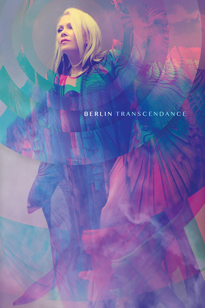 Berlin - Transcendance album album art band bandmerch poster poster design purple texture