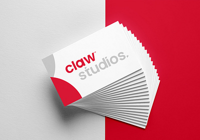 claw studios - OFFICIAL LOGO brand identity graphic design graphicart icon illustration illustrator logo logo design minimalistic ui