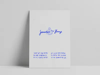 Simian the strange, Ton Ton branding design educational illustration illustration poster typography