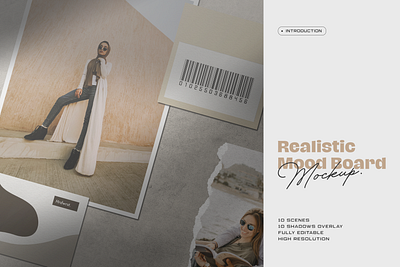 Moodboard Mockup Kit board boards branding design mock up mockup mockups mood moodboard print psd scene scene design scene mockup set simple template templates