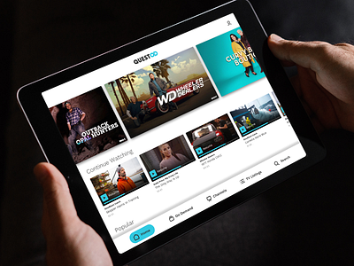 Quest OD product design ui video vod