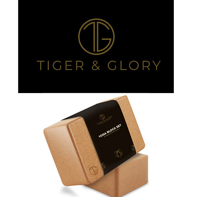 Tiger & Glory adobe illustrator branding design logodesign packaging