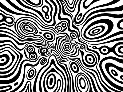 ••Primal Scream••. Trippy stripes pattern (details). 60s 70s artwork backdrop background black and white circles graphic linework monochrome pattern pattern art psychedelic stripes texture trippy waves