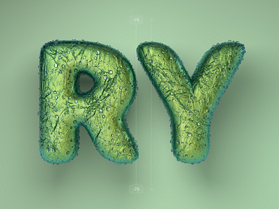 Kerning pairs for designers – RY 36 days of type 3d alphabet c4d cinema 4d illustration kerning letters type