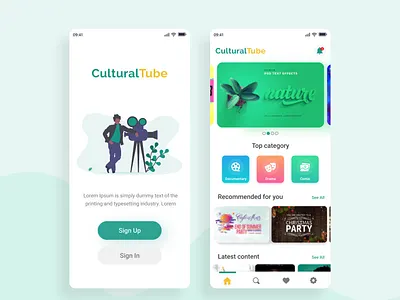 Video player UI comic documentary icon softui ui uidesign video ui videoplayer