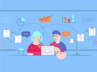 Myevn illustration branding comercial illustraion vector