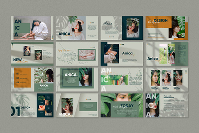 ANICA - PowerPoint Template banner brend brending design powerpoint powerpoint design powerpoint presentation powerpoint template ppt ppt template pptx premium presentation slides style template