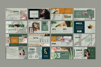 ANICA - PowerPoint Template banner branding design illustration powerpoint powerpoint design powerpoint presentation powerpoint template ppt template pptx presentation seamless slides template vector